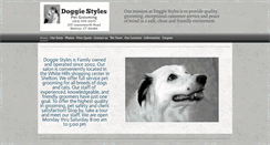Desktop Screenshot of doggiestylesgrooming.com